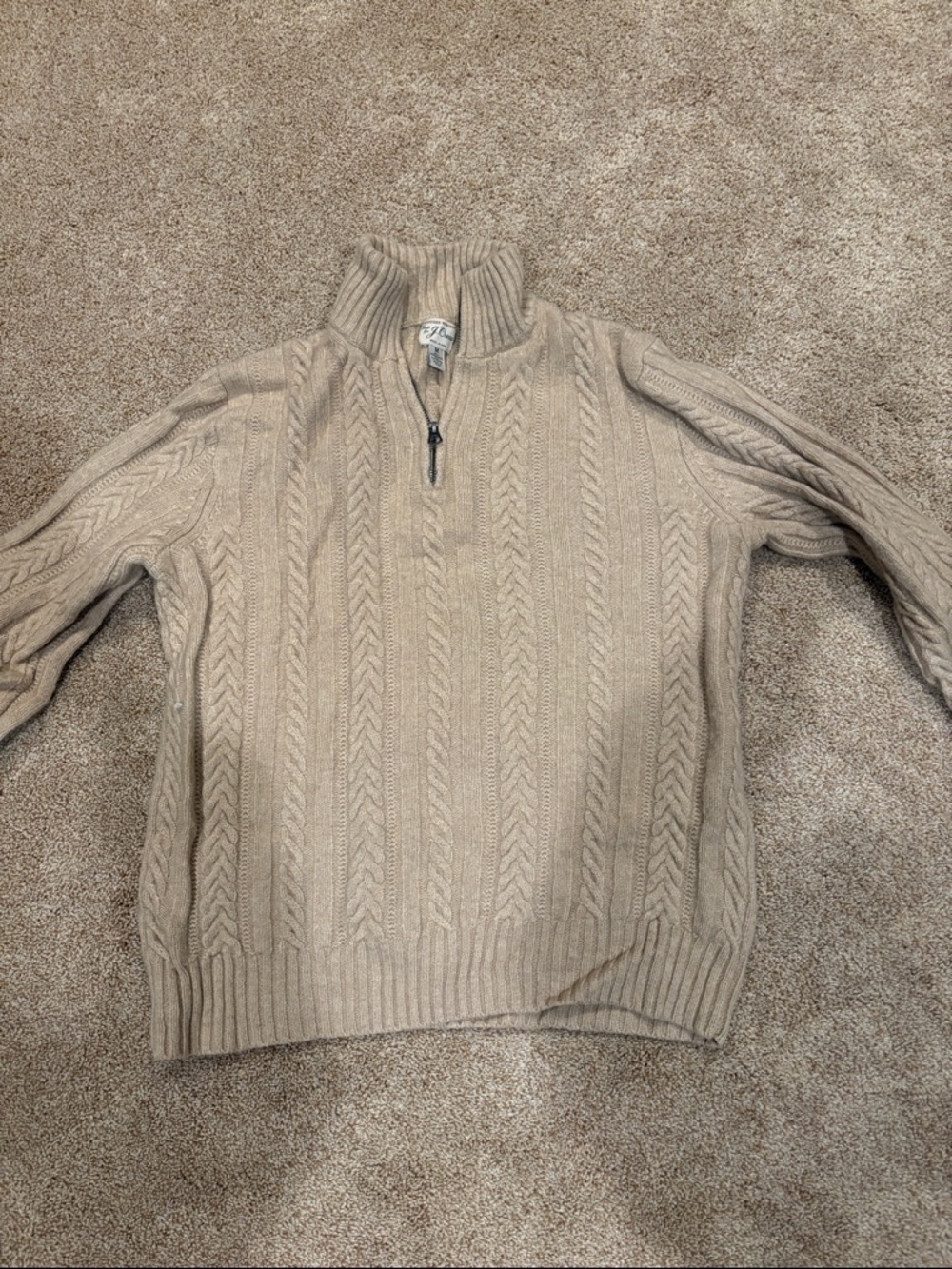 J Crew knit zip up sweater